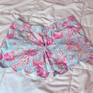 Lilly Pulitzer shorts floral size 4